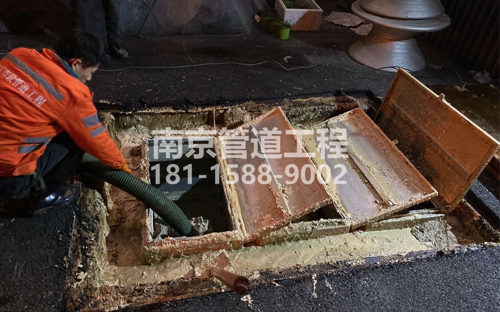276江宁区饭店隔油池清理